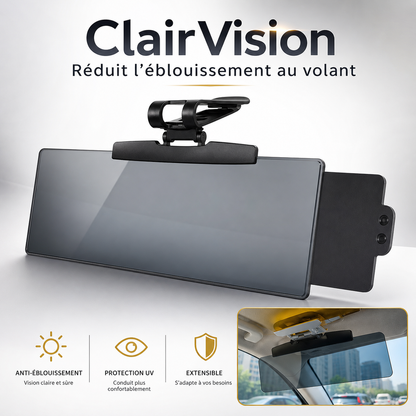 Clair Vision – Pare-soleil anti-éblouissement