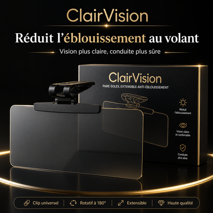 Clair Vision – Pare-soleil anti-éblouissement